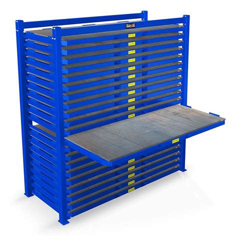 roll out sheet metal storage racks|flat sheet metal storage racks.